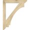 Ekena Millwork Imperial Slat Rough Sawn Bracket, Douglas Fir, 4"W x 34"D x 42"H BKT04X34X42IMP06RDF - alternate 2